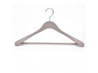 EISHO Nature Color Plastic Hanger With Wider Shoulder