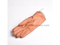 Custom best selling men's high quality deerskin winter leather glove