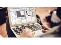 Furniture Production System with Printing of label information and Automatic layout optimization