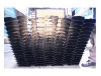 Sand sedimentation module for waste water treatment plants 