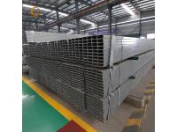 ASTM steel profile ms square tube galvanized  Furniture Rectangular Pipe Factory  Construction Rectangular Pipe For Sale