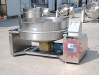 Oil jacketed kettle with mixer  Oil cooking kettle for sale  Oil cooking kettle manufacturer