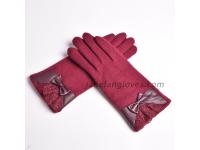Wholesale winter fashion female wool gloves