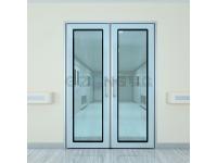 Floor spring door used in hospital