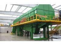 Sanitation equipment cleaning process about waste sorting system