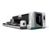 Fiber Laser Cutting Machine With Rotary Exchange Table and Cover MTF3015GR  custom Laser cutting machine manufacturer