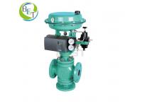 3 Way Pneumatic Globe Control Valve