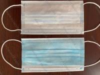 ear loop Face Mask made of 3 ply filter Non woven fabric 20/20/25 gsm