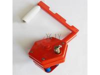 Greenhouse top ventilation manual film roller winch roller ventilation roll up  Manual Film Reeler