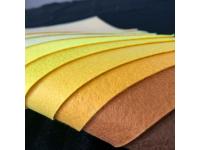 New thickness tennis ball fabric needle punched nonwoven felt