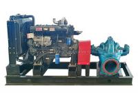 Diesel engine double suction pump