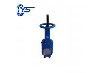 Z73 / 43X-10 / 16Q slurry gate knife gate valve   gate valve manufacturer  industrial gate valve supplier