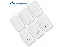 N1.6 Wholesaler supply oem/odm new design electrical modular US standard light switch and socket 10AX 125V/250V
