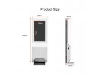 Digital Signage With Hand Sanitizers Dispenser