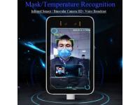 Face Recognition Tablet With Infrared Thermometer