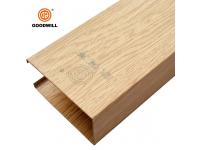 U Shaped Tube Aluminum Baffle Ceiling 