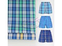 Polyester and cotton plain yarn dyed fabric