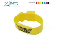 TPU Material Passive Prison RFID Wristband with Magnetic Locks 
