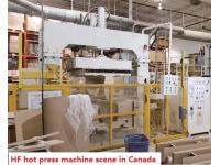 One-drive-two HF(RF) Hot Press Machine For Wood Bengding & Forming(One-direction)