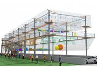 Outdoor Kids Slide Playground Kindergarten Playground Equipment Adventure Park Equipment