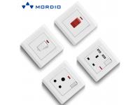 K1 Ghana UK Standard BRISTOL 1gang Switch Light and 5pin Multiple Sockets with 2.1A USB Outlets
