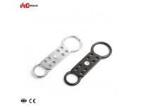 8 Holes Aluminum Lockout Hasp EP-K61  Aluminium Lockout Hasps  Steel Shackle Padlock
