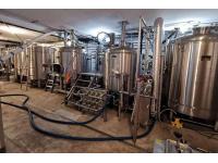 500L Micro Brewery System For VLTAVA- a Czech style Brewery