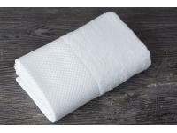 Wholesale cheap 100% cotton dobby white hotel hand towel