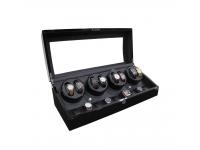 New Design High Gloss Paint Black Wooden Automatic Watch Winder  wooden watch winder  Automatic Motor Watch Winder