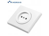 K500 Euro and UK standard Auto Connection 16A Schuko/French MF Socket with 1/2 gang Light Switch 250V~