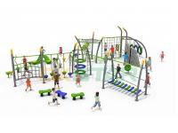 Large Multifunctional Climbing Outdoor Gym Slide Outdoor Playground Equipment For Kids