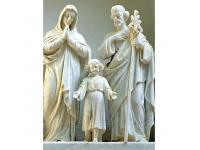 High Quality Natural Stone Holy Family Statue