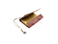 BK1042 Brown design PU notebook