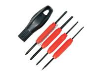 What are the types of screwdrivers and their functions?