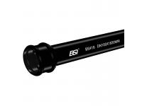 BS437 Single Spigot Cast iron drain Pipe with Flexible rubber ring joint