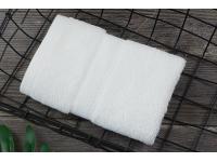 100% Cotton 5 Star Hotel Dedicated White Dobby Small Face Towel