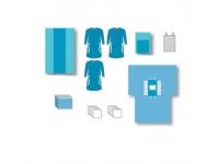 CE Approved Hot Sell Medical waterproof sugical Laparothomy Pack