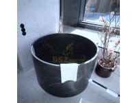 Popular Design Qing Stone Hand Carving Bathtub