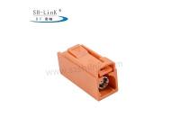 RF Fakra Z Water Blue Male End Launch PCB Mount with Solder Terminal Connector 