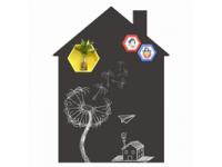 House Shape Removable Chalkboard Sticker Wholesale