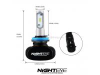 novsight h1 h4 h7 h11 9005 9006 LED headlight  led front fog lamp supplier  china led auto headlights factory