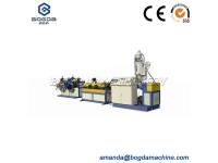 Newly HDPE single wall corrugated pipe making machine for electric cable wire