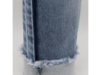 Skyline Textile Knit like jeans fabric  woven fabrics manufacturer  recycled fiber textile   China Denim Fabric for sale