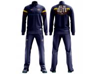 Custom Collegiate Basketball Full Zip Jackets and Pants sublimation print