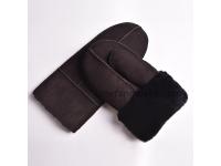 Shearling sheepskin mittens