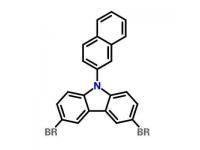9-(2- NAPHTHALENYL )-3,6- DIBROMO -9H- CARBAZOLE , 1221237-83-7 , C22H13BR2N