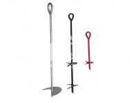 Camping Tents Fixed Plastic Canopy Set Up Earth Anchor