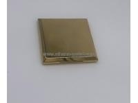 Suqare Metal Compact  OEM Metal Compact box   custom Metal Compact box   Metal Compact box Distributor