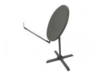 Ka 98cm VSAT satellite dish antenna steel made solid antenna