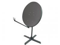 Ku-120cm steel VSAT satellite dish with easy angle adjustment